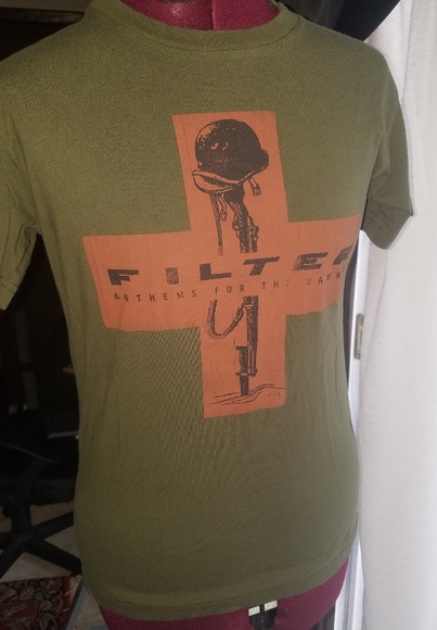 Filter Anthems For The Damned Shirt S - Picture 1 of 3